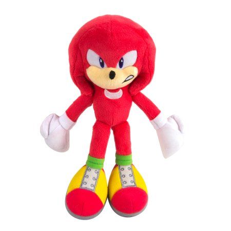 Sonic the Hedgehog, Collector Series Modern Knuckles 8 inch Plush, Sonic Boom Stuffed Animal, Yellow Knuckles Plush, Sonic Plushies, Sonic Christmas, Sonic Plush Toys, Plushie Ideas, Sonic Plush, Sonic Unleashed, Plush Backpack, Sonic Boom