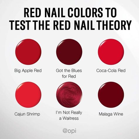 Opi Red Nail Polish, The Limit Does Not Exist, Malaga Wine, Opi Red, Opi Nail Colors, Red Shades, Nail Time, Red Nail Polish, Fall Nail Colors