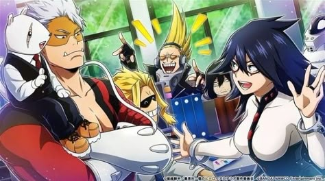 Ua Teachers Bnha, Mha Teachers, Ua Teachers, Vlad King, Mha Instagram, Nemuri Kayama, Mha Official Art, Shōta Aizawa, Pro Heroes