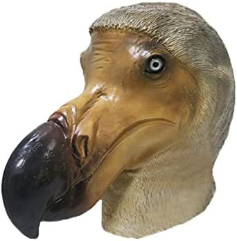 Amazon.com: Latex Animal Dodo Bird Mask Full Head Rubber Carnival Costume Party Fancy Dress Cosplay: Clothing Scary Halloween Masks, Dodo Bird, Bird Mask, Animal Cosplay, Halloween Party Props, Raven Bird, Bird Masks, Party Mask, Carnival Costume