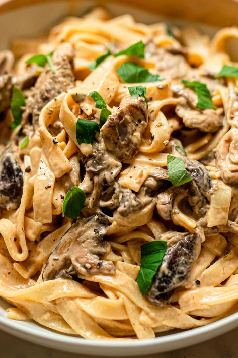 Lentil Pasta Recipe, Mushroom Tagliatelle, Tagliatelle Recipe, Creamy Vegan Pasta, Lentil Pasta, Oyster Mushroom, Fall Cooking, Lentil Recipes, Best Vegan Recipes