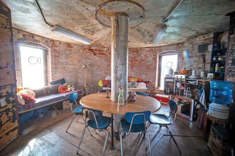 Renovated Orient Point lighthouse transformed into artist’s residency Lighthouse Interior, Cabin Aesthetic, Point Light, Countryside House, House Room, House Goals, Room Aesthetic, Home Hacks, Sculptor