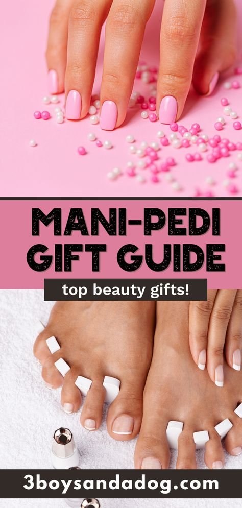 Manicure Gift Basket Ideas, Pedicure Gift Ideas, Manicure Gifts, Pregnant Photo, Fun Manicure, Spa Basket, Gift Baskets For Women, Pedicure At Home, Nail Polish Kits