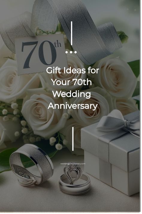 Celebrate the monumental 70th anniversary with unique gifts that honor a lifetime of love. Discover thoughtful, personalized gift ideas from DIY keepsakes to luxury items in our ultimate guide for couples reaching this platinum milestone. Perfect for families and friends seeking memorable presents. #70thAnniversary #GiftGuide #PlatinumLove #AnniversaryGifts #LoveLasts 70th Wedding Anniversary Ideas, Diy Keepsakes, 49th Anniversary, Love Gift Ideas, 42nd Anniversary, 36th Anniversary, 70th Wedding Anniversary, 24th Anniversary, 29th Anniversary