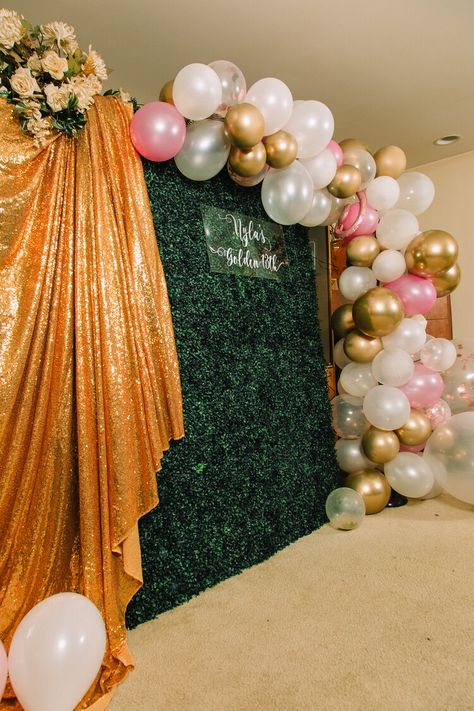 Chicago Boxwood Wall Rental / Chicago Calligrapher / Acrylic Lettering / Boxwood Backdrop — Calligraphy by CT Boxwood Backdrop Ideas, Backdrop Ideas Graduation, Boxwood Wall, Boxwood Backdrop, 13th Birthday Parties, Backdrop Ideas, Wall Backdrops, Letter Sign, 13th Birthday