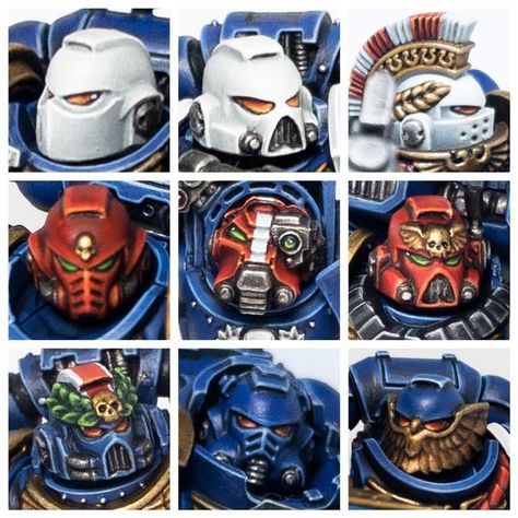 Ultramarines Terminator, Ultra Marines 40k, Space Marine Terminator, Space Marine Painting, Ultramarines 40k Miniatures, Space Marine Helmet, Space Marines 40k Miniatures, Warhammer 40k Ultramarines, Warhammer 50k