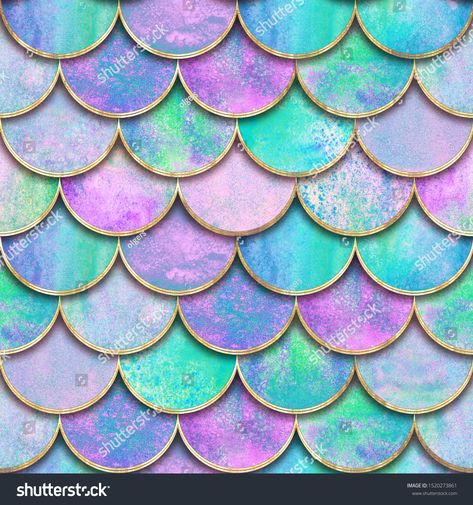 Background Watercolour, Wave Japanese, Mermaid Tile, Modern Tile Designs, Mermaid Ideas, Star Tile, Retro Tiles, Textile Wallpaper, Contemporary Tile