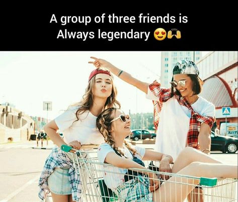 3 idiots Group Of Three Friends Quotes, Losing Friendship, Losing Friendship Quotes, Friends Day Quotes, Best Friend Captions, School Life Quotes, Bff Stuff, Friend Quotes For Girls, Wisdom Thoughts