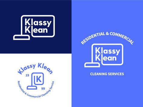 Cleaning Company Branding by Sam Reiss Carpet Cleaning Logo Design, Logo For Cleaning Products, Cleaning Branding Design, Cleaning Company Logo Design, Laundry Branding Design, Cleaning Business Branding, Cleaning Service Branding, Clean Service Logo, Cleaning Company Logo Ideas