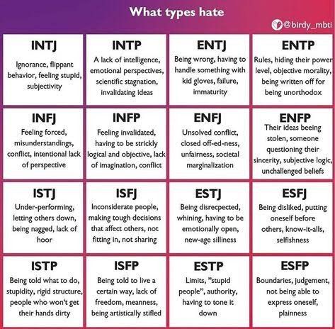 Infp Mediator, Personality Types Chart, Enfj Personality, Mbti Charts, Briggs Personality Test, Istp Personality, Enfp Personality, Intp Personality, Infj Personality Type