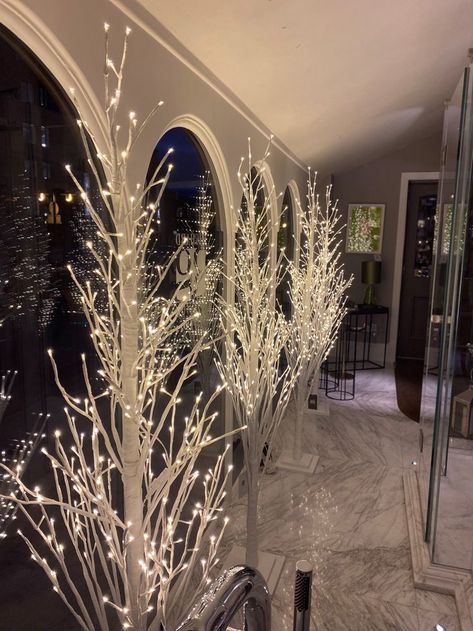 Outdoor White Christmas Decor, Christmas Sunroom, Led Christmas Tree, Christmas Board, Led Tree, Christmas Outdoor, White Christmas Decor, White Lights, White Tree