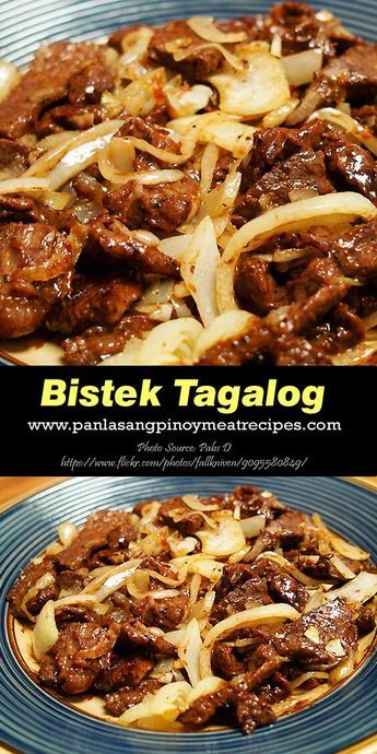 Korean Beef Recipe, Bistek Recipe, Bistek Tagalog, Phillipino Food, Easy Filipino Recipes, Philippine Cuisine, Philippines Recipes, Beef Steak Recipes, Philippines Food