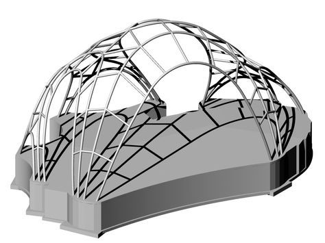 Creating the Chrysalis: Shell structure - Civility and Truth Shell Structure Model, Shell Structure Architecture, Concrete Rendering, Wood Pavilion, Biomimicry Architecture, Architecture 101, Shell Structure, Pavilion Architecture, Shelter Design