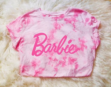 Barbie Crop Top, Glitter Crop Top, Barbie Shirt, Barbie Halloween Costume, Cropped Tshirt, Barbie Top, Barbie Halloween, Barbie Costume, Costume Shirts