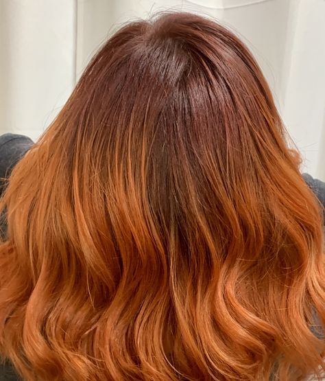 Ginger Hair Root Smudge, Ginger Hair With Root Smudge, Shadow Root Ginger Hair, Copper Root Shadow, Root Smudge Ginger Hair, Ginger Shadow Root, Copper Hair Root Shadow, Ginger With Shadow Root, Orange Hair With Brown Roots