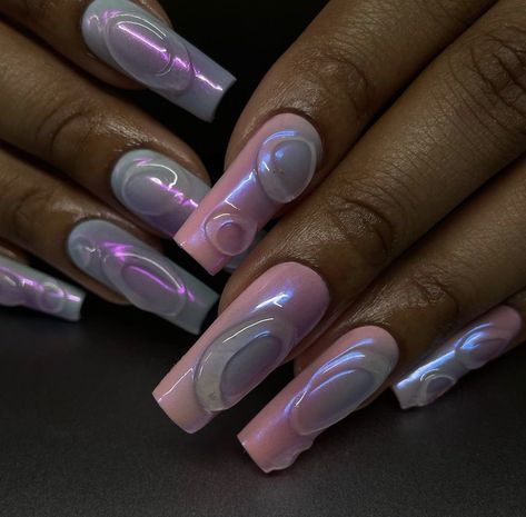 Waterdrop Nails, Beauty Land, Nail Pics, Nail Board, Unicorn Nails, Cute Acrylic Nail Designs, Basic Nails, Top Nail, Nail Art Galleries