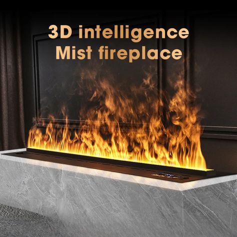 3D Atomized Fireplace With Colorful Steam Flame ECO Decorative Customized Mist Intelligent Indoor Electric Water Vapor Fireplace - AliExpress Water Vapor Fireplace, Vapor Fireplace, Decorative Fireplace, Water Vapor, Electric Fireplace, Fireplace Decor, Mist, Steam, Fireplace