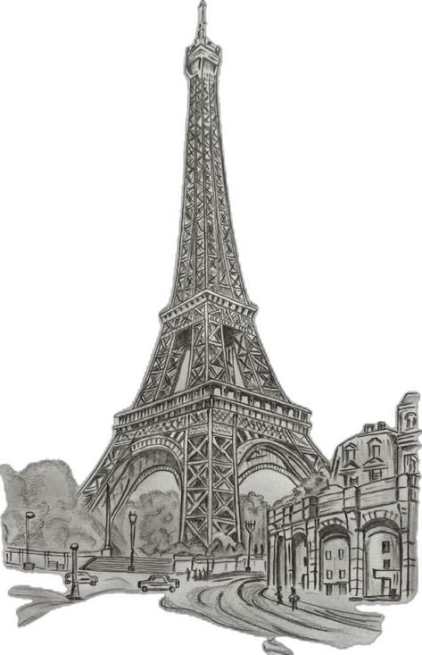 Tower Drawing, Eiffel Tower Drawing, City Drawing, Paris Eiffel Tower, France Paris, Handmade Artwork, Pencil Sketch, Pencil Drawings, Eiffel Tower