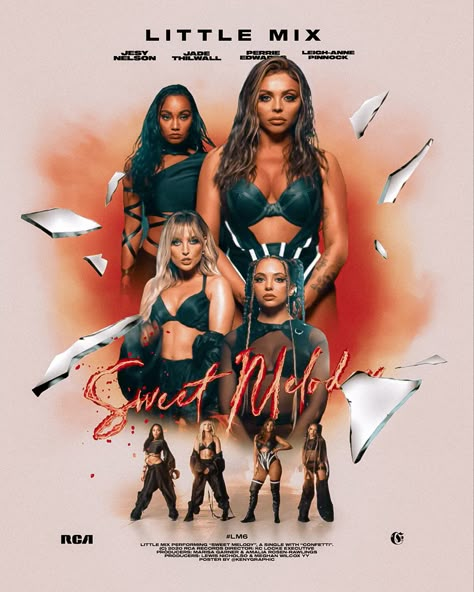 Sweet Melody, Poster Layout, Little Mix, Layout Ideas, Cover Art, Vintage Posters, Album Covers, Poster Design, Wonder Woman