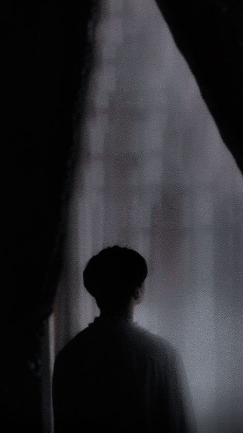 Bts Hidden Wallpaper Aesthetic, Jungkook Hidden Face Wallpaper, Jungkook Dark Wallpaper, Jungkook Without Makeup, Dark Black Wallpaper, Wattpad Book Covers, Aesthetic Poetry, Blur Photo, Face Aesthetic