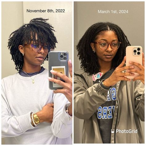 Micro Locs, Two Year Anniversary, Sister Locs, Two Strand Twists, Beautiful Dreadlocks, Im So Excited, Starter Locs, Natural Hair Braids, Hair Braids