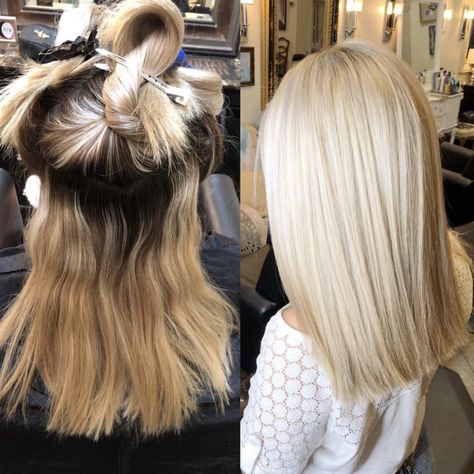 Blonde Hair Transformation Before And After, Blonde Hair Before And After, Blonde Before And After, Before And After Blonde Hair, Blonde Medium Length Hair, Before And After Blonde, Blonde Transformation, Ashy Blonde Hair, Blonde Colors