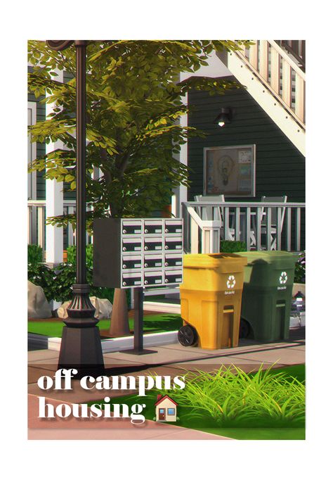 off campus housing | simkoos on Patreon Sims 4 University Cc, Sims 4 University, Cc Patreon, University Housing, Off Campus, University Campus, Forever Grateful, Cc Finds, Maxis Match