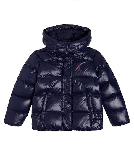 Down jacket in blue - Polo Ralph Lauren Kids | Mytheresa Ralph Lauren Down Coat, Polo Ralph Lauren Puffer Jacket, Ralph Lauren Jacket Outfit, Polo Puffer Jacket, Ralf Loren, Ralph Lauren Puffer Jacket, Ralph Lauren Coats, Ralph Lauren Winter, Ralph Lauren Coat