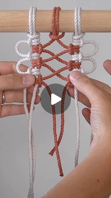 Larks Head Knot, Knot Design, Macrame Art, Next Video, Happy Thursday, Fun Design, Have You Tried, My Youtube Channel, Next Week