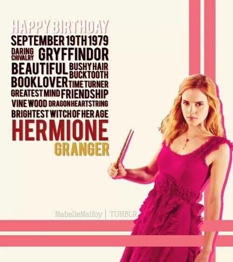 Happy Birthday Hermione Hermione Motivation, Hermione Granger Motivation, Hermione Quotes, Be Like Hermione Granger, Hermione Granger Being Sassy, Books And Cleverness Hermione Quote, Harry Potter Ron, Hogwarts Letter, Harry Potter Pin