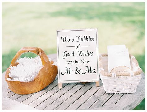 Wedding Ceremony Bubbles Sign, Bubble Station Wedding, Wedding Ceremony Bubbles, Bubbles Wedding Ceremony, Bubble Station, Bridal Era, Red Barn Wedding, Fall Wedding Color Schemes, Rustic Summer Wedding