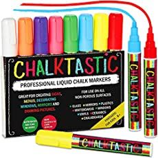 DIY Homemade Multicoloured Chalk - Laughing Kids Learn Chalkboard Menu Board, Pens For School, Gifts For Artists, Chalk Labels, Window Markers, Chalkboard Markers, Graduation Party Themes, Liquid Chalk Markers, Chalk Ink