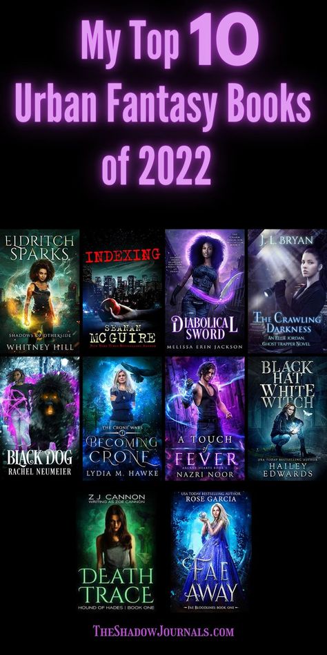 If you like urban fantasy, you won't want to miss these great reads. Bookish Lifestyle, Books Of 2022, Urban Fantasy Books, Book Recommendation, Fantasy Authors, Book Board, Beloved Book, Unread Books, White Witch