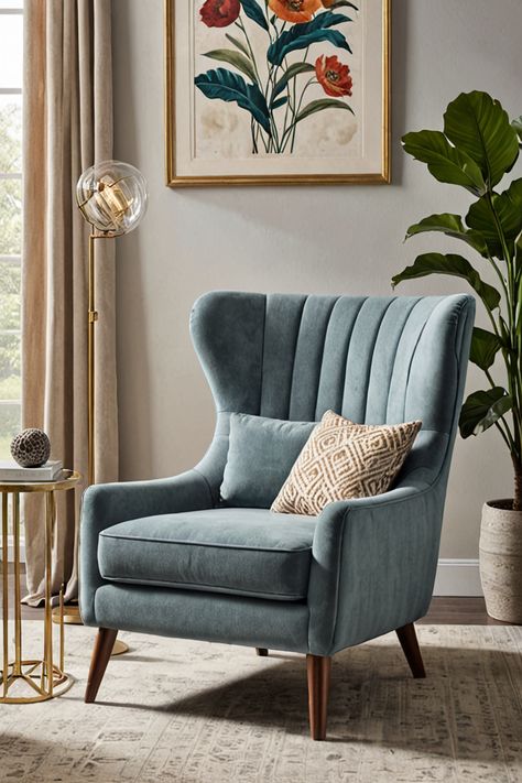 , #Patio, #Furniture, #AD, #AI Affordable Sofa, Living Room Color Schemes, Therapy Office, Room Color, Wing Chair, Decor Home Living Room, Sitting Area, Decor Furniture, Photo Background