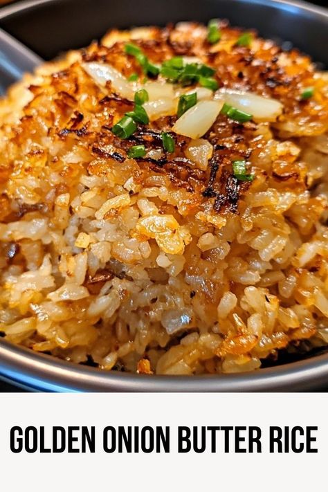 Ingredients: 2 cups basmati rice 4 cups water 1/4 cup unsalted butter... Basmati Rice Dishes, Onion Butter, Basmati Rice Recipes, Chocolate Raspberry Cupcakes, Best Easy Recipes, Butter Rice, Fun Easy Recipes, Basmati Rice, Best Dishes