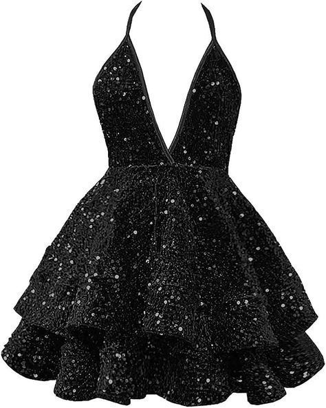 Party Gowns Evening Dresses, Party Gowns Evening, Halter Homecoming Dress, Plus Size Short Dresses, Homecoming Dresses For Teens, Homecoming Dresses Sparkly, Sequin Homecoming Dress, Sequin Short, Short Prom Dresses