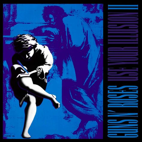 Guns N' Roses Use Your Illusion II album cover Use Your Illusion Ii, Use Your Illusion I, November Rain, Brick In The Wall, Heavy Rock, Axl Rose, Mötley Crüe, Stairway To Heaven, Aerosmith