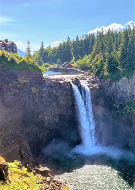 Snoqualmie Falls, Washington, USA Fate Aesthetic, Rachel Edwards, Snoqualmie Falls, Washington Usa, Pretty Photos, Travel Aesthetic, The Globe, Washington, Travel