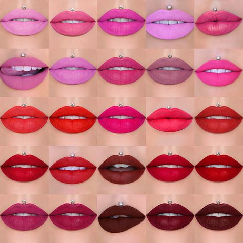 Jeffree Star Cosmetics Blood Sugar Liquid Lipstick Vault | Beautylish Jeffree Star Lipstick Swatch, Bubble Gum Bubble, Jeffree Star Lipstick, Gum Bubble, Jeffree Star Liquid Lipstick, Glossier Lip Gloss, Makeup News, Star Makeup, Pinterest Makeup