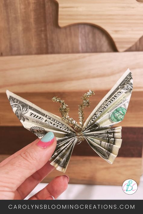 My Favorite Dollar Bill Origami Tutorials Money Oragami Ideas, Origami Santa Hat, Oragami Money, Money Origami Tutorial, Tooth Fairy Money, Origami Santa, Diy Home Improvements, Origami Tutorials, Folding Money