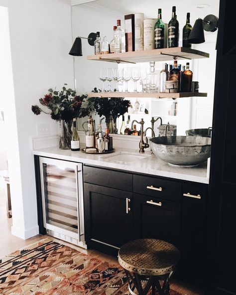 Alicia Lund on Instagram: “I cooked dinner! and we're on the last episode of Marco Polo... so this obviously means🍷🍺 #citnbhome” Bar Cabinets, Built In Bar, Home Bar Designs, Classic Kitchen, Wet Bars, Marco Polo, Last Episode, Bathroom Designs, Bar Ideas