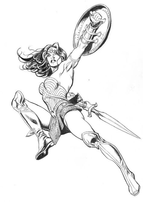 Steve Chung on Twitter: "Wonder Woman by artist Jose Luis Garcia-Lopez.… " X Men Emma Frost, X Men Mystique, Black Widow Art, Lara Croft Art, Wonder Woman Artwork, Garcia Lopez, Terror Art, Amazon Warrior, George Perez