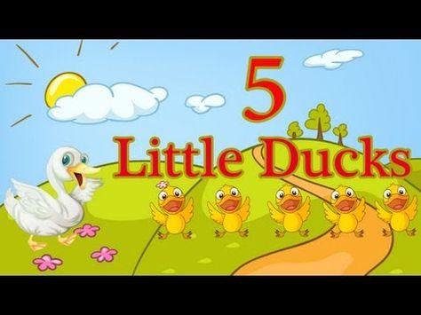 Daycare Songs, Prek Songs, Circle Songs, Spring Songs, Five Little Ducks, Math Songs, Counting Songs, Songs For Children, Kindergarten Songs