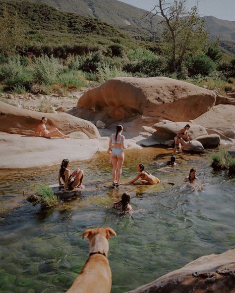 swimmin in Ojai with @gorpgirls and @usal.project 2025 Manifestation, Ojai California, Camp Vibes, Oh The Places Youll Go, Goats, California, Quick Saves, Nature