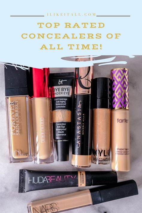 Best Concealer For Acne, Best Full Coverage Concealer, La Girl Concealer, Best Concealers, High Coverage Concealer, Drugstore Concealer, Moisturizing Concealer, My Makeup Bag, Waterproof Concealer