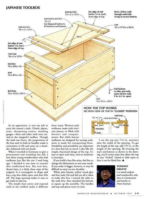 Learn Carpentry, Japanese Carpentry, Woodworking Tool Cabinet, Wood Tool Box, Puzzle Boxes, Wooden Tool Boxes, Japanese Tools, Japanese Joinery, Japanese Craftsmanship