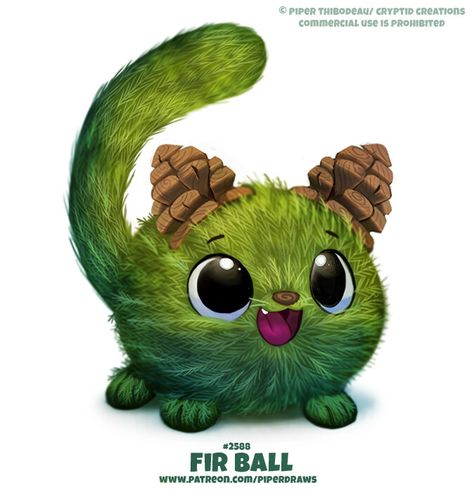 Cryptid Creations, Piper Thibodeau, Fruit Animals, Animal Puns, Animated Animals, Cute Food Drawings, Cute Fantasy Creatures, Cute Animal Drawings Kawaii, Anime Animals