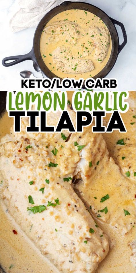 Craving a simple and healthy weeknight meal that's also incredibly tasty? Look no further than this incredible Low Carb Lemon Garlic Tilapia recipe. Picture this: tender baked tilapia smothered in a creamy lemon garlic sauce. It's a dish that's sure to impress even the pickiest eaters at your table. With minimal prep and cook time, you can have a fantastic dinner ready in no time. Click here to get the recipe and bring smiles to your family's faces tonight!