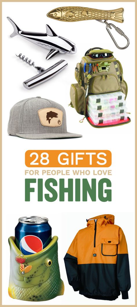 28 Gifts For People Who Love Fishing Fishing Gift Basket Ideas, Fishing Birthday Gift, Fishing Gift Ideas, Fishing Birthday Gift Ideas For Men, Fishing Gifts For Boyfriend, Fishing Gift, Fishing Gifts For Men, Gifts For Fishers Men, Fishing Basket Ideas For Men