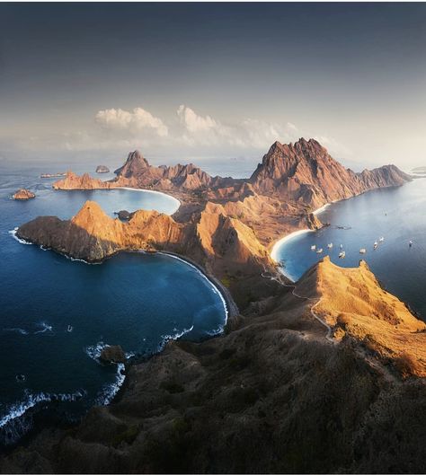 Komodo National Park Padar Island, Labuan Bajo, Komodo National Park, Exotic Beaches, Island Tour, Komodo, The Pearl, Travel Inspo, Unesco World Heritage